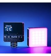 ULANZI VL49 Pro Kamera Işığı RGB, 2500 mAh Pilli LED Video Işığı, Manyetik Yapışma, 360° Full...