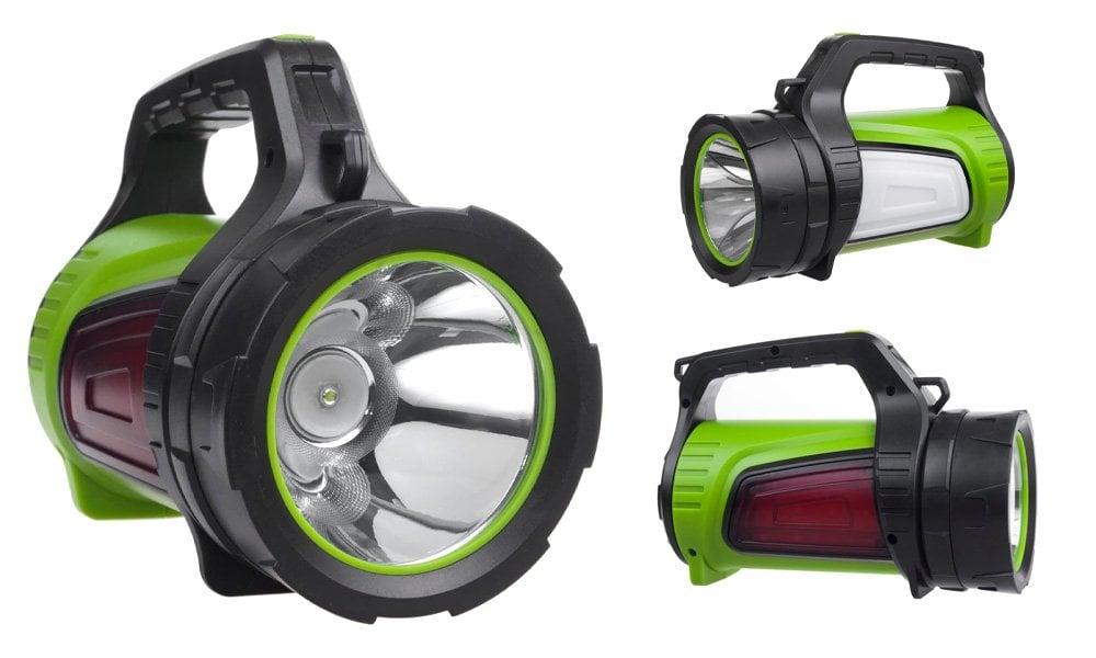 Şarjlı Ledli Uzun Menzilli Kamp Tipi Işıldak Fener JS-881B