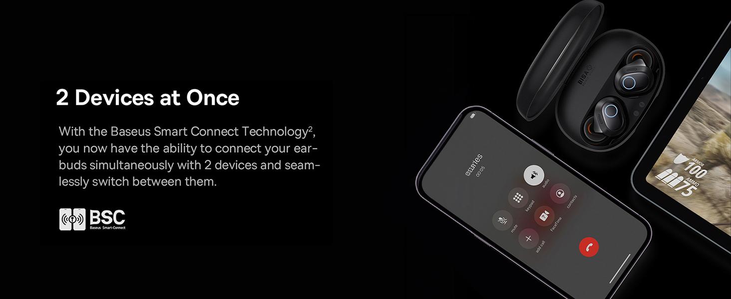 Baseus Bowie WM03 Gerçek Kablosuz Kulaklık