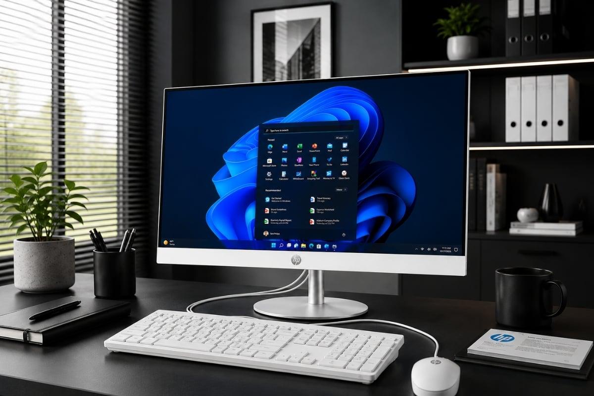 HP ProOne 240 G10 Core Ultra 5 125U 16GB DDR5 512GB SSD Windows 11 Pro Profesyonel Ofis Bilgisayarı