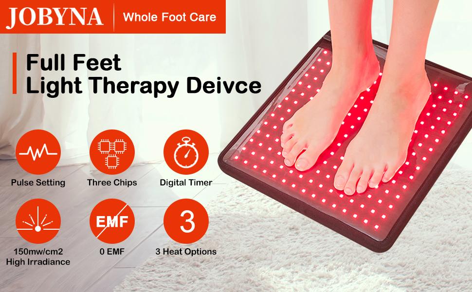 660nm red light and 850nm infrared light therapy device