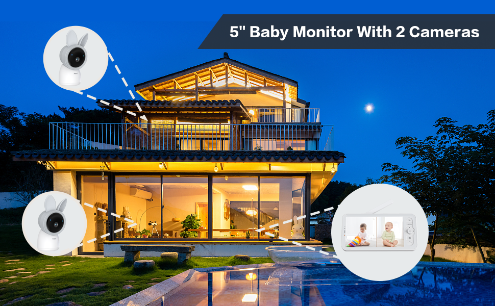 çift ​​bebek monitörü