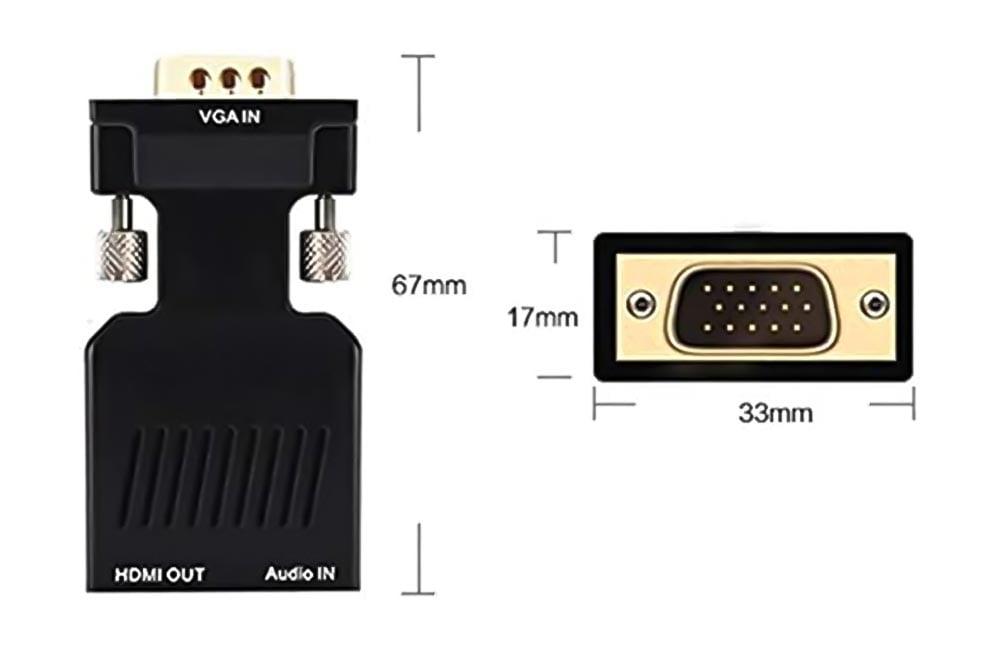 Powermaster Vga To HDMI Çevirici PM-4276