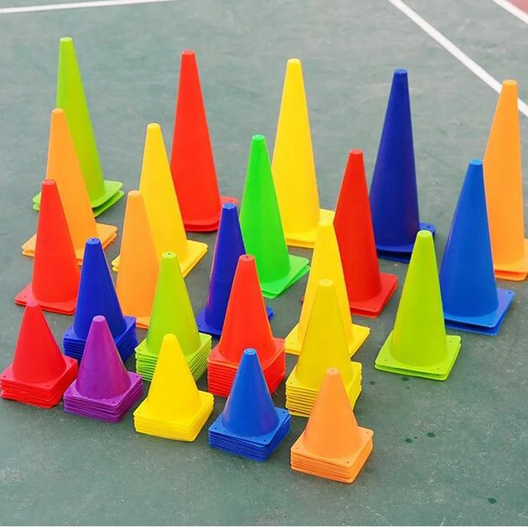 Sports Training Hurdle Cones Set Space Markers For Soccer Football Training