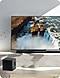QS700F and subwoofer with TV.