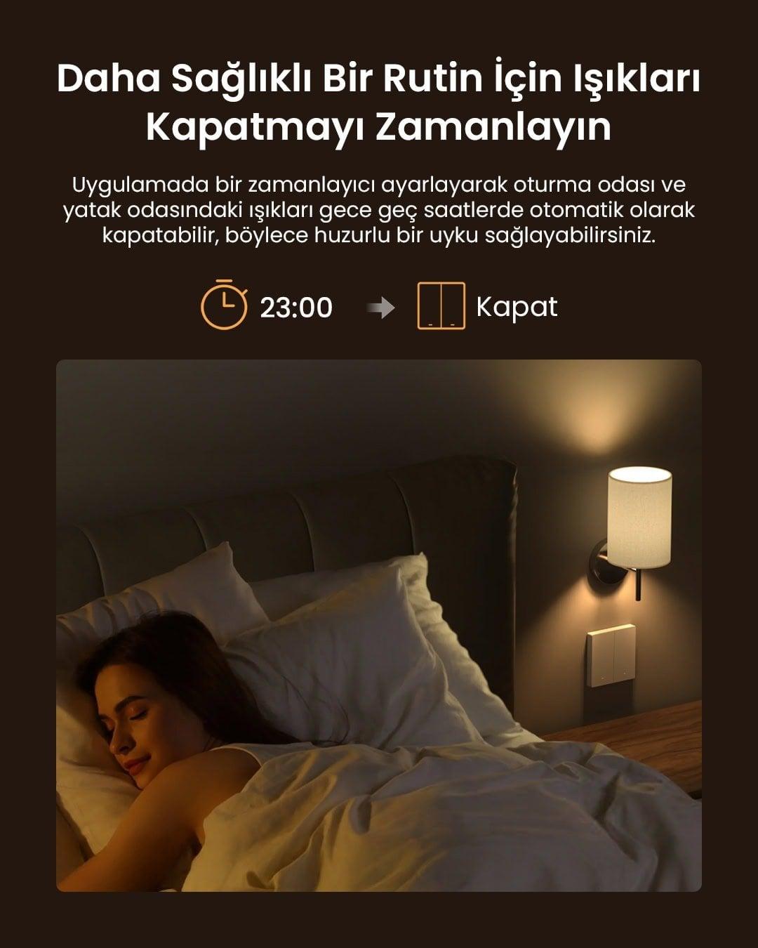 ZBM5-3c-86w ZigBee Akıllı Duvar Anahtarı Nötr ve Nötrsüz Uyumlu