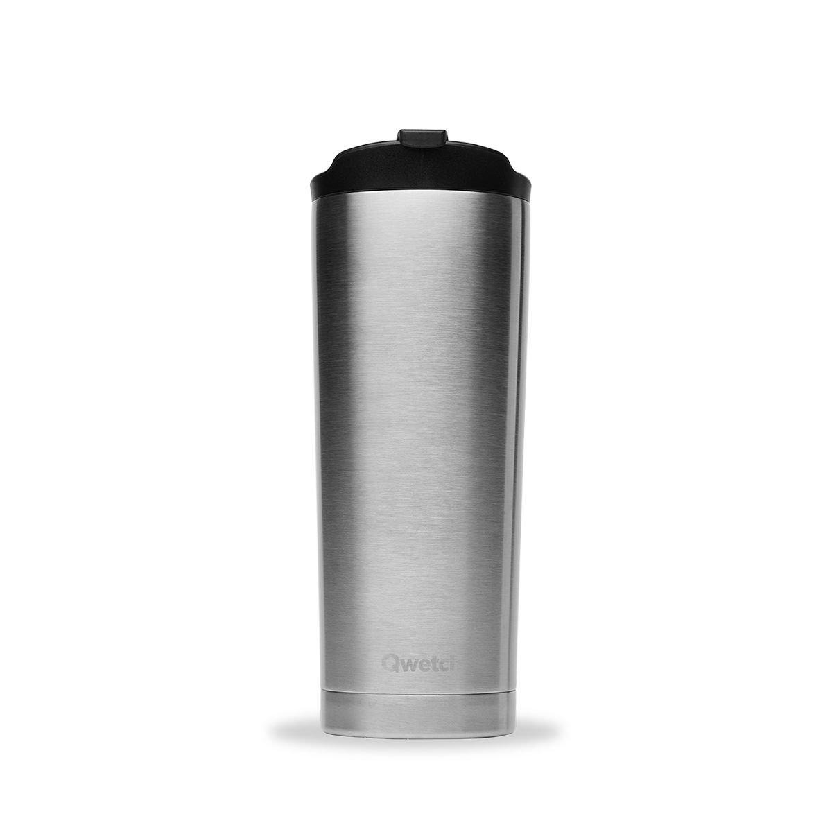 Qwetch QM6000 Isı Yalıtımlı 470ml Termos Mug - Metalik