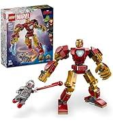 LEGO | Marvel Iron Man Robotu, Ultron’a Karşı 76307-6 Yaş ve Üzeri Süper Kahraman Sevenler için Y...