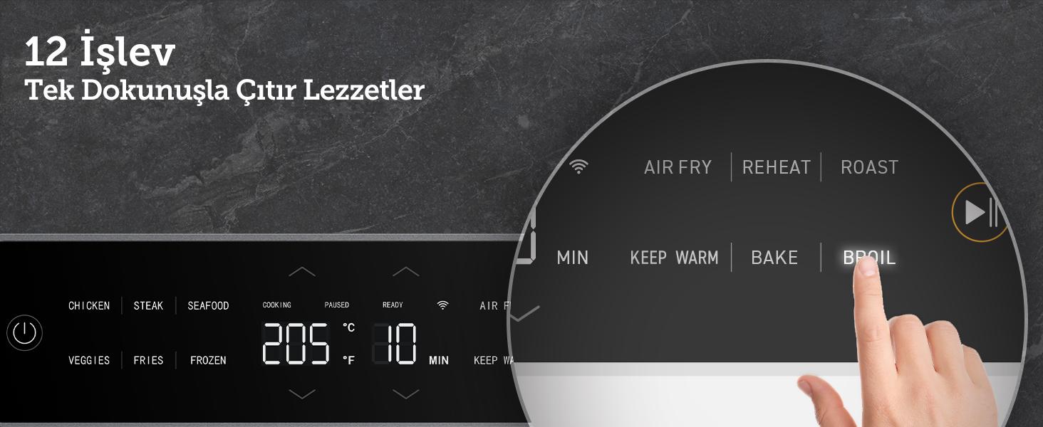 Tek Dokunuşla Çıtır Lezzetler