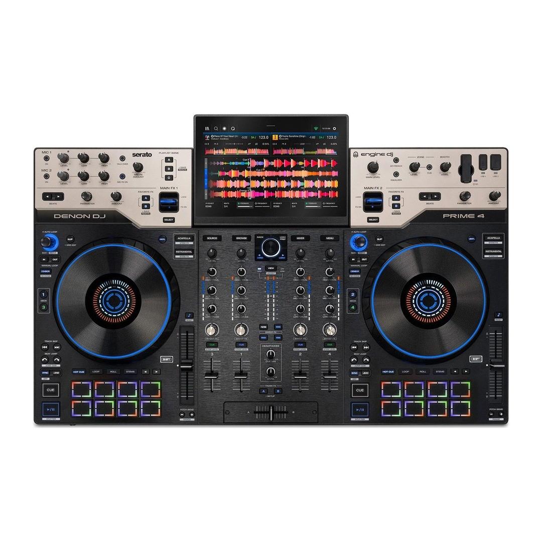 Denon DJ Prime 4 G2 MPCe Performance Padler