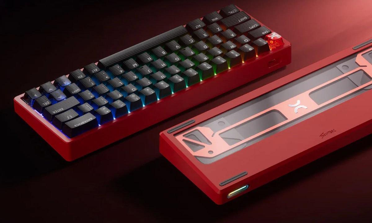 Scyrox Xpunk 63 Pembe Gaming Klavye H9