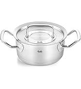 Fissler Original Profi Collection / kızartma tenceresi (Ø 24 cm, 4,6 litre) paslanmaz çelik tencere, kızartma tavası m...