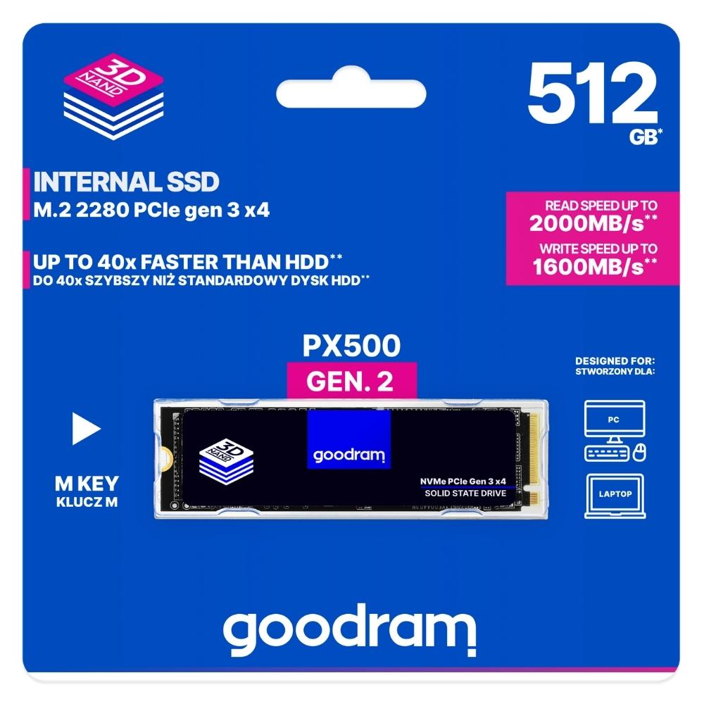 GoodRam PX500 512GB 2000/1600MB/s