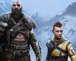God of War (PS4) Kratos and Atreus resmi