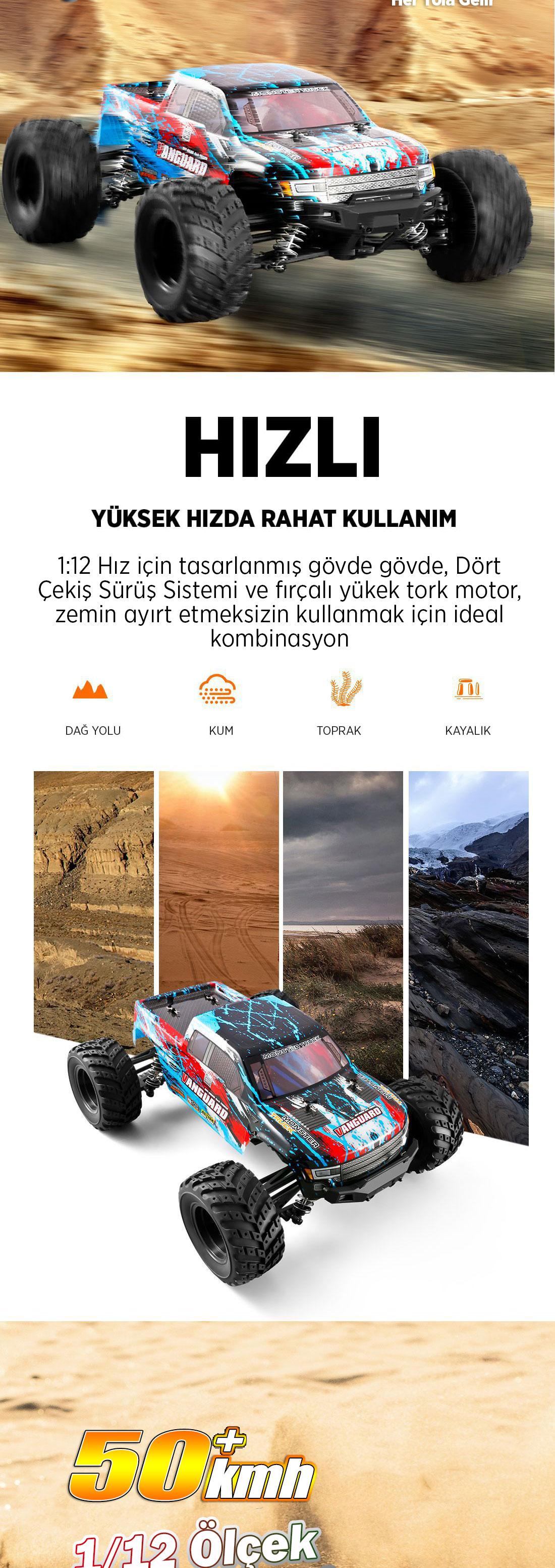 HBX Kumandalı RC Araba