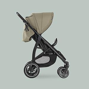 Kavisli tasarımlı,kaliteli kumaşlı Hauck Buggy bebek arabası