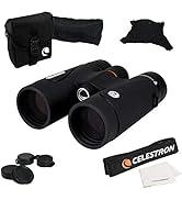 Celestron 71407 TrailSeeker ED 10 x 42 çatı prizma dürbün, tam sertleştirilmiş lensler, BaK-4 Pris...