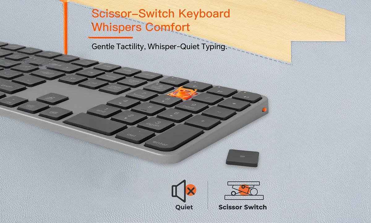 Scissor Switch Yapısı: Yumuşak ve Sessiz Tuş Vuruşları