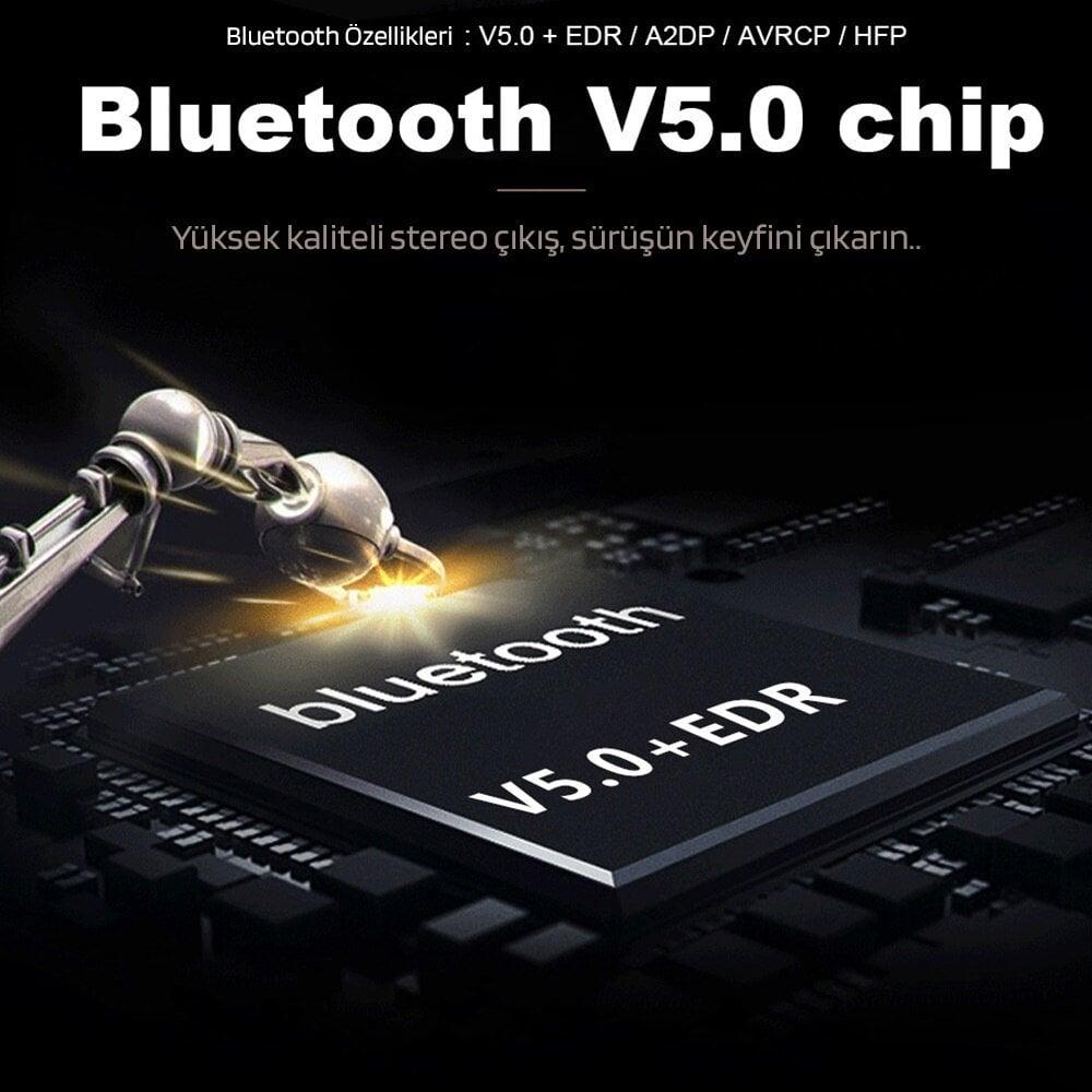 Powermaster PM-14283 Bluetooth'lu Şarjlı Kask İçi Motosiklet Hoparlör ve Mikrofon Seti