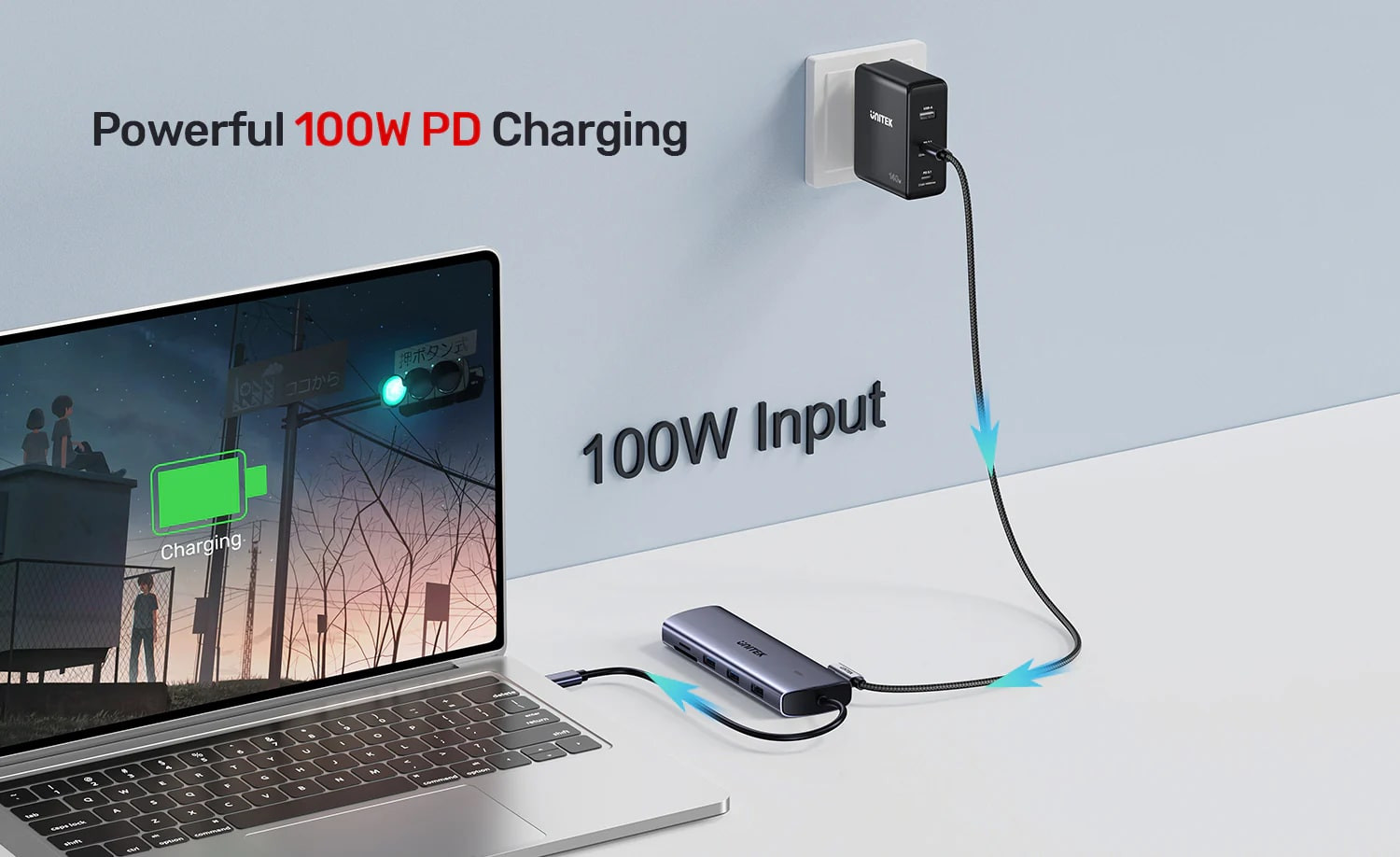 Unitek Type-C to 9 Port Hub Dönüştürücü D1113A