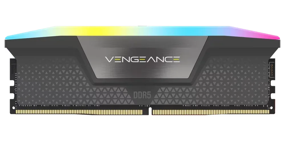 CORSAIR 32GB Vengeance RGB 6000MHz CL38 DDR5 XMP/EXPO Gri Single Kit Ram