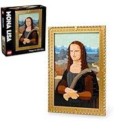 LEGO ART Mona Lisa 31213 - Yetişkinler için Dekoratif Koleksiyonluk ve Sergilenebilir Leonardo da...