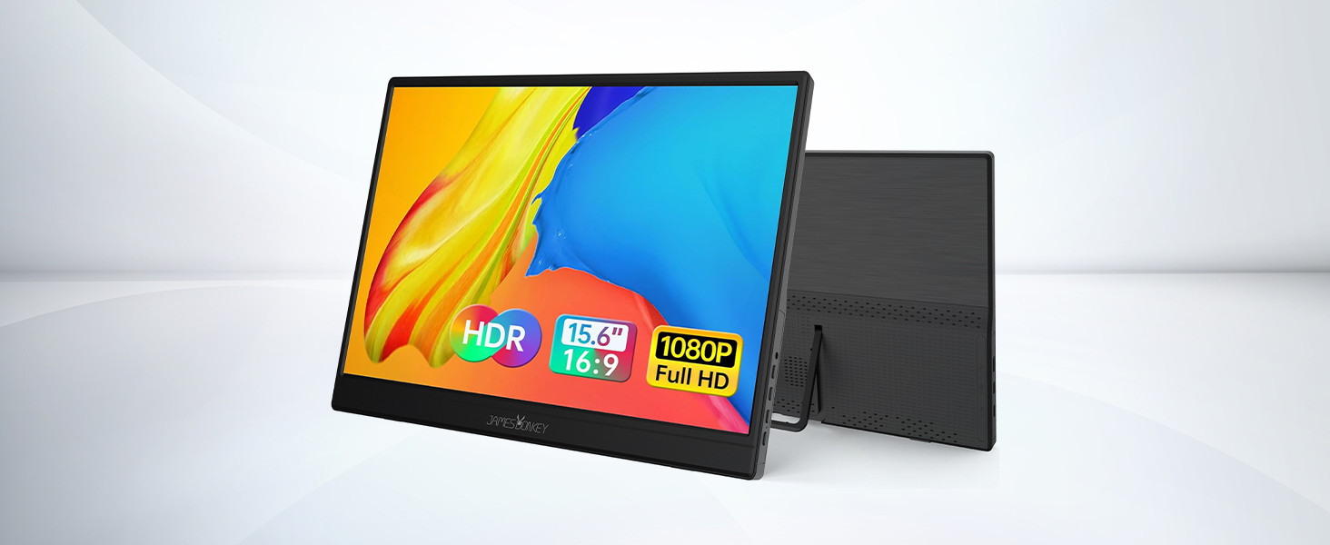James Donkey JDP15 15,6″ 60Hz Full HD IPS Taşınabilir Monitör (Ölü Pikselde Anında Değişim)