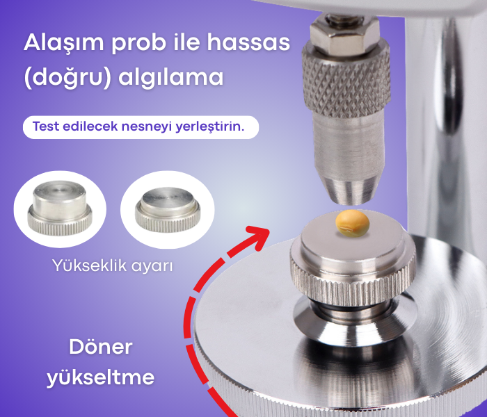 MTL-3 Dijital Tahıl Sertlik Ölçer Alaşım Prob ile Hassas Ölçüm