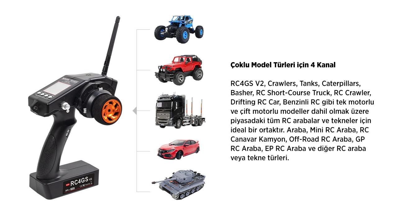 RADIOLINK RC4GS V2 Uzaktan Kumanda