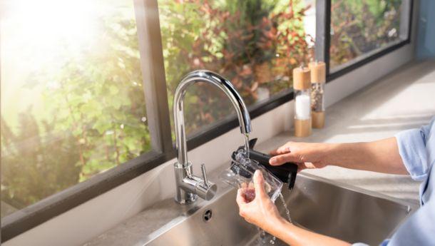 LatteGo süt sistemini 10 saniyeden kısa sürede temizleyebilirsiniz