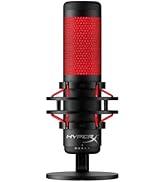 HyperX QuadCast - USB kondansatör mikrofonu, titreşim önleyici şok desteği, dört model ...