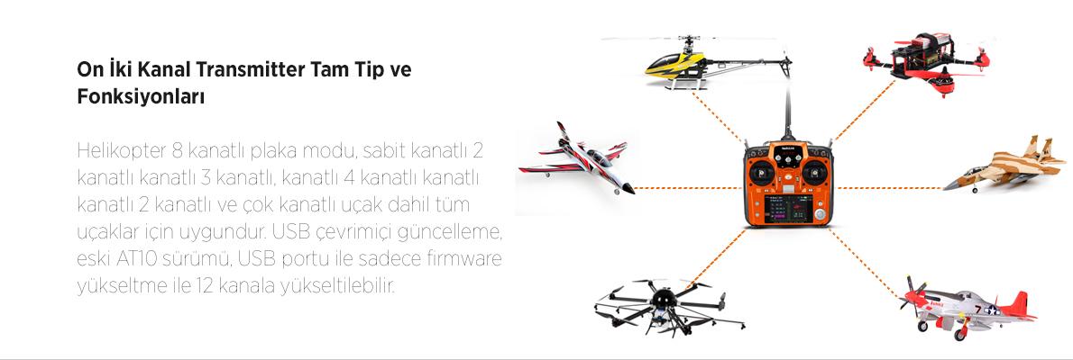RADIOLINK AT10II Uzaktan Kumanda