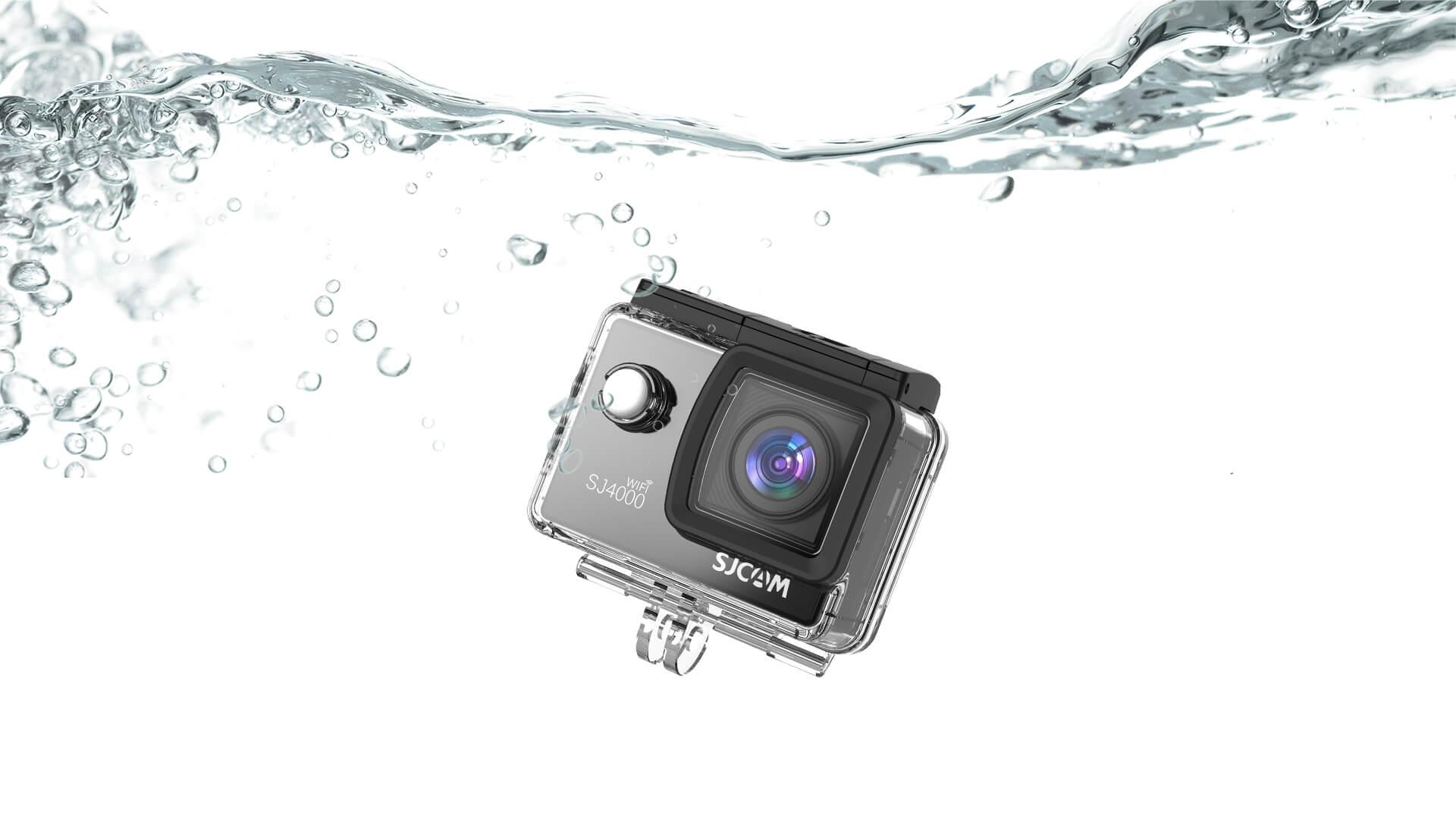SJCAM SJ4000 WiFi su geçirmez kılıf ile su altı kullanımı