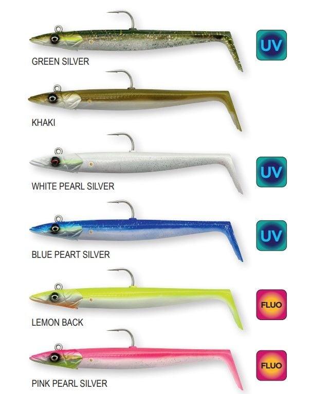 Savage Gear Sandeel V2 12cm 22g 1 Kafa 2 Gövdeli Silikon Yem