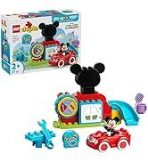 LEGO DUPLO | Disney Mickey Fare’nin Kulüp Evi ve Arabası 10454-2 Yaş ve Üzeri Çocuklar için Eğiti...