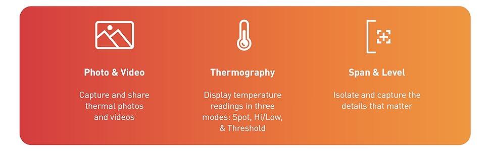 Seek Thermal, CompactPRO, thermal imaging camera, thermal, photo, video, thermography, camera, Seek