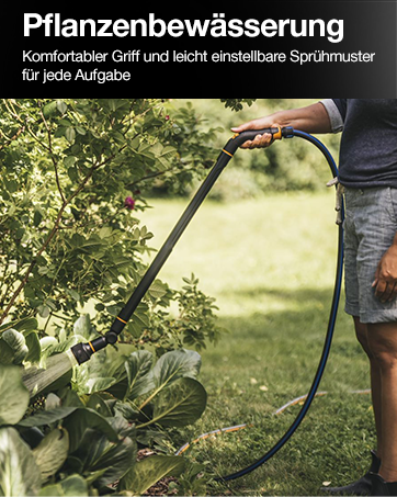 Fiskars, püskürtme tabancaları, su tabancaları, püskürtme tabancaları, bitki sulama, sulama çubuğu, sulama çubukları