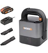 Worx 20 V 2,0 Ah WX030, 150 W 10 KPa akülü güçlü kablosuz araba süpürgesi...