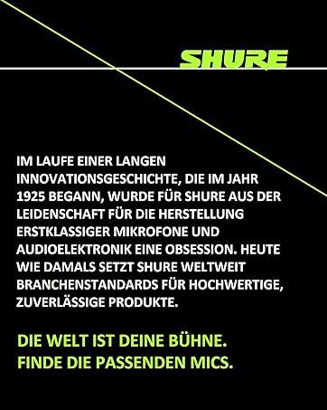 Shure brand story