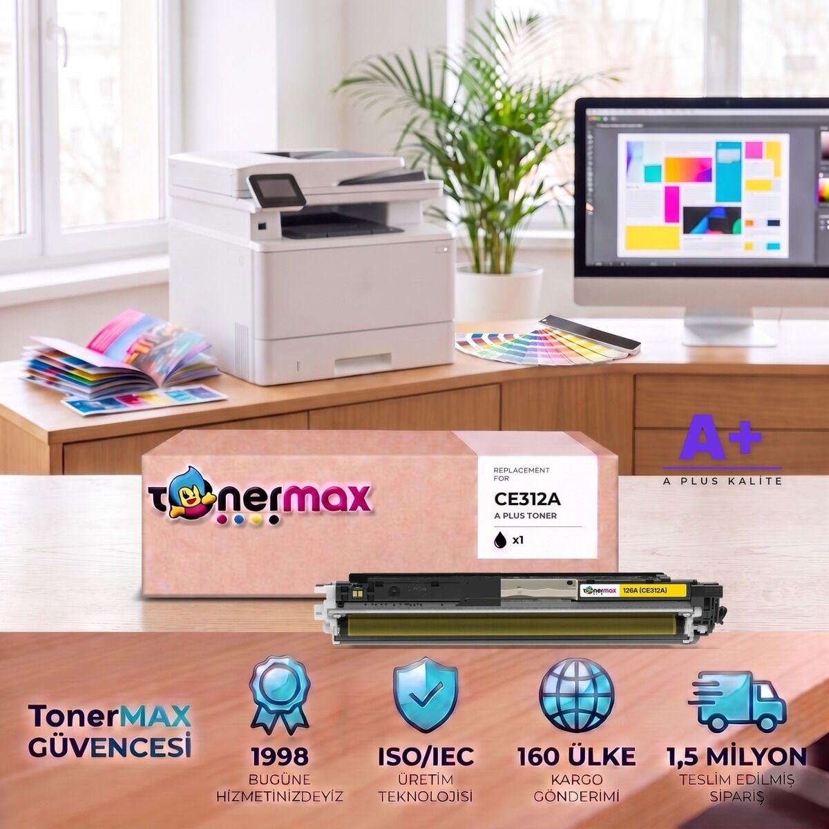 CE312A Muadil Toner A Plus