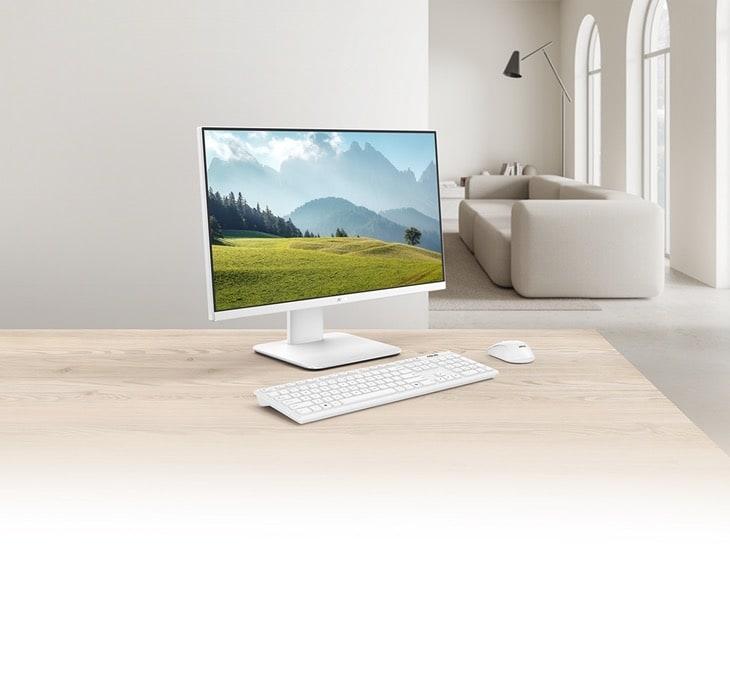 ASUS V400 AiO V440VAK Beyaz All in One Bilgisayar