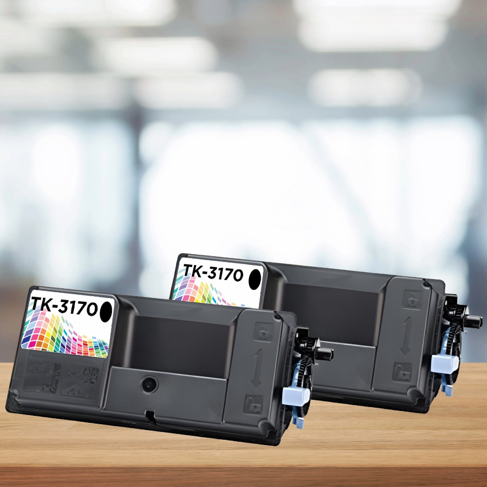 Kyocera TK-3170 Muadil Toner 2'li Avantaj Paket / Ecosys M3860 / P3050 / P3055 / P3060 / P3150 / P3155