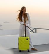 SAMSONITE Intuo Spinner S, Genişletilebilir El Bagajı, 55 cm, 39/45 L, Yeşil (Misket Limonu), Yeşil (Misket Limonu), S...
