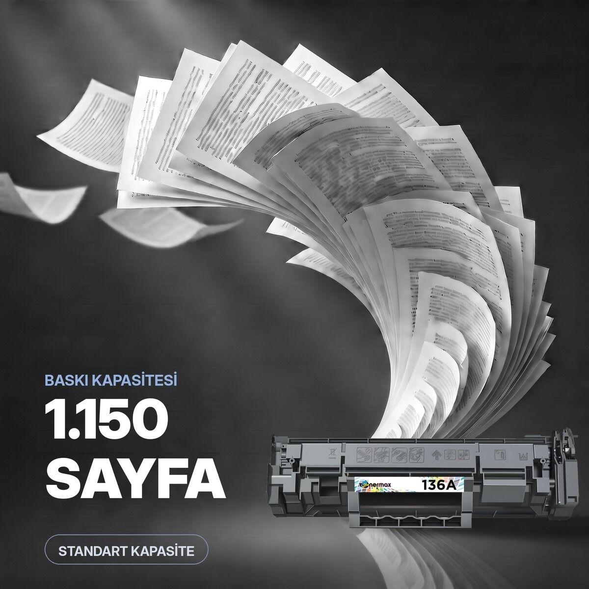 W1360A Toner Çipi