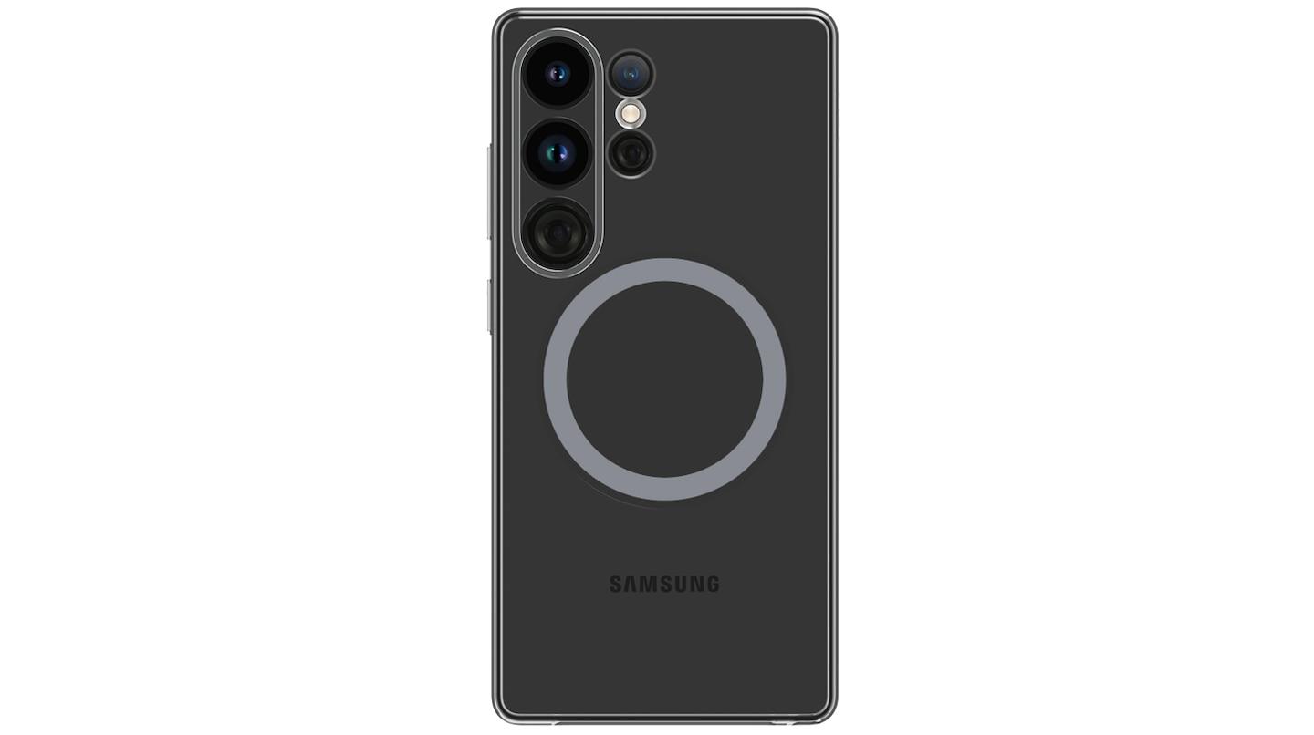 Galaxy S25 Ultra Manyetikli Şeffaf Kılıf