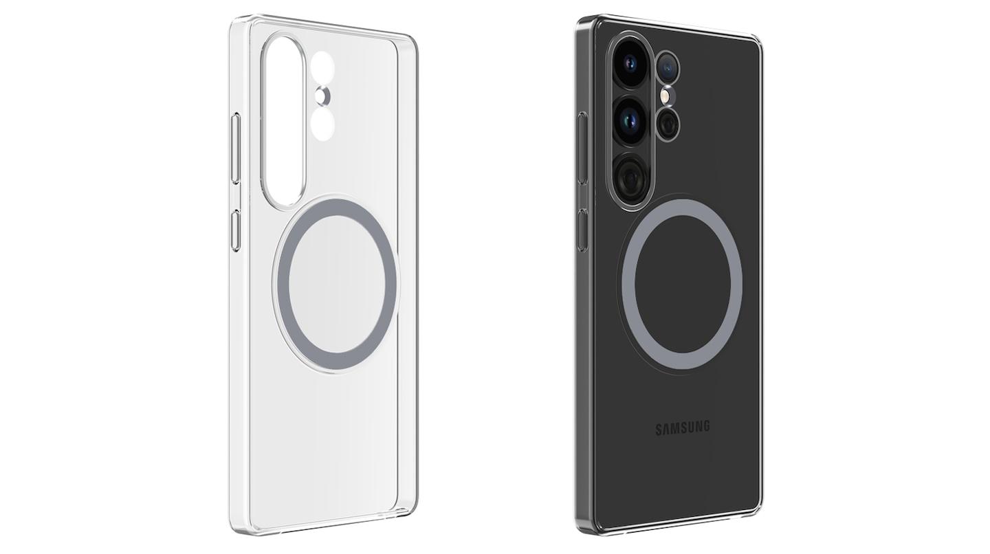 Galaxy S25 Ultra Manyetikli Şeffaf Kılıf