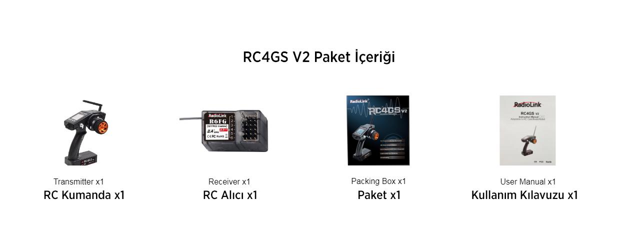 RADIOLINK RC4GS V2 Uzaktan Kumanda