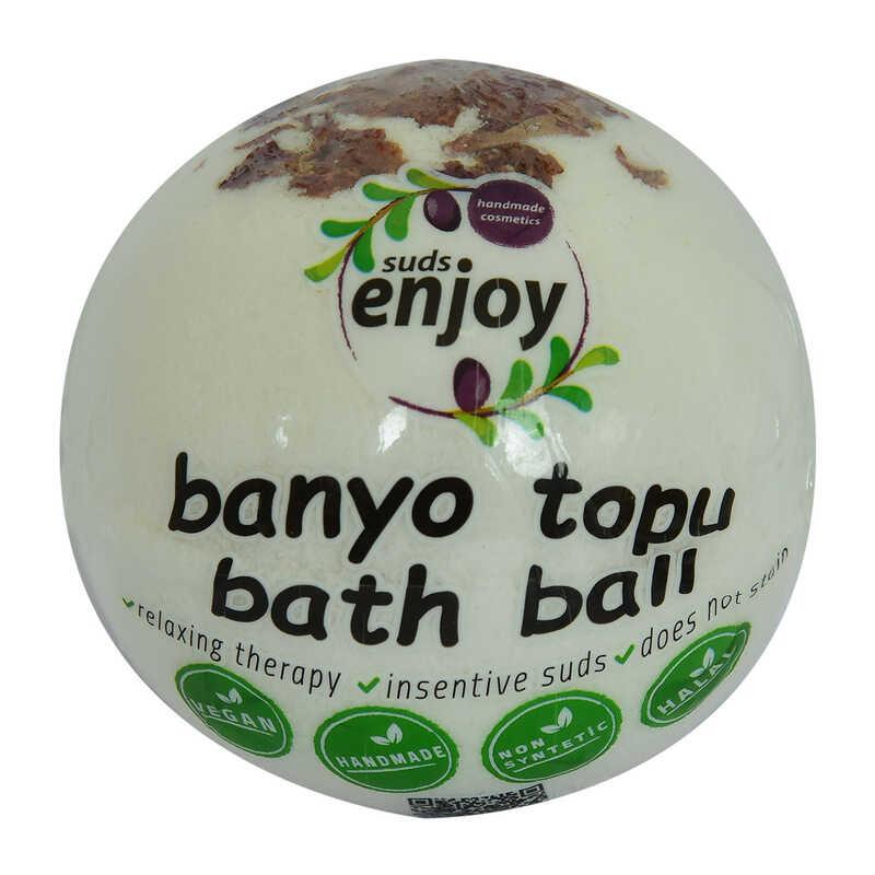 ENJOY BEYAZ GÜL EL YAPIMI BANYO BOMBASI BANYO TOPU BEYAZ