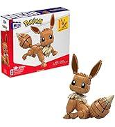 Mega Bloks Pokémon Jumbo Eevee yapı seti, çocuklar için karakter figürleri ve yapı oyuncakları (8...