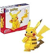 Mega Bloks Construx Pokémon - Jumbo Pikachu Figürü, 6 yaş ve üzeri için ideal yapı oyuncakları FVK81